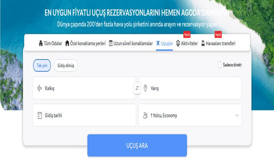 Cashback Agoda Ulaşım