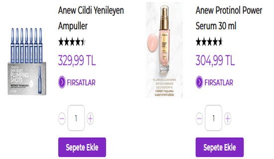 Cashback Avon Cilt Bakımı