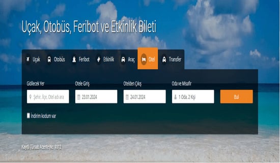 Cashback Bilet.com Otel