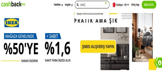 Cashback DAGİ Arama