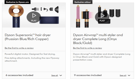 Cashback Dyson Cashback