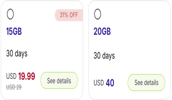 Cashback Jetpac Promotions