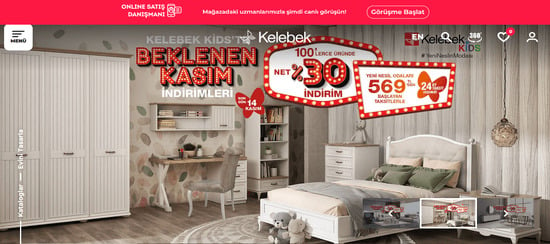 Kelebek Resmi internet sitesi