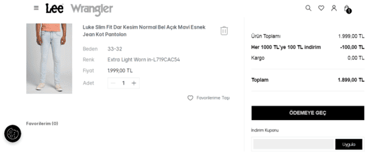 Promosyon Kodu Uygula