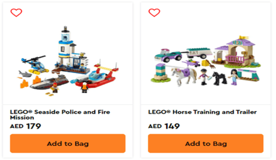 Cashback LEGO Coupon