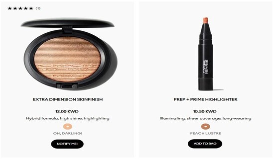 Cashback MAC Cosmetics Coupon Code