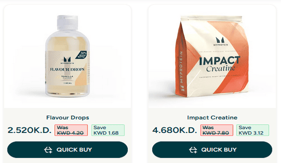 Cashback MyProtein Offers Kuwait