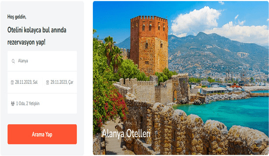 Odamax Alanya Otelleri