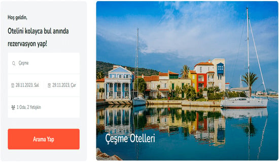 Odamax Çeşme Otelleri