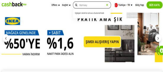 Cashback Ramsey Arama