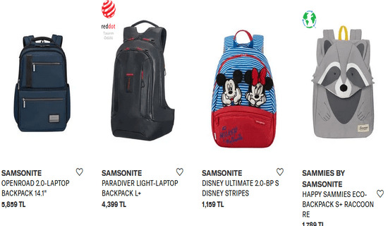 Samsonite Çantalar