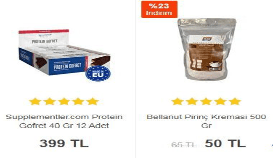 Supplementler Sağlıklı Atıştırmalıklar