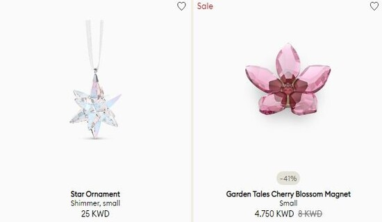 Cashback Swarovski Offers