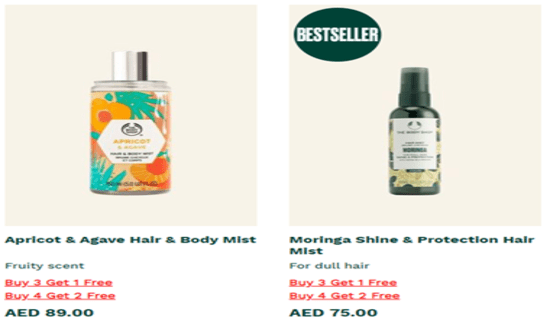 Cashback The Body Shop Discount Code